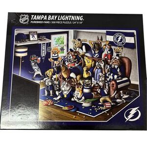 Tampa Bay Lightning 500 Piece Puzzle 24"x18" Sports Theme